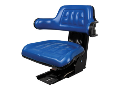 Blue Tractor Seat